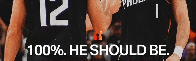 布克：吉莱斯皮绝对有机会冲击今年的最快进步球员奖